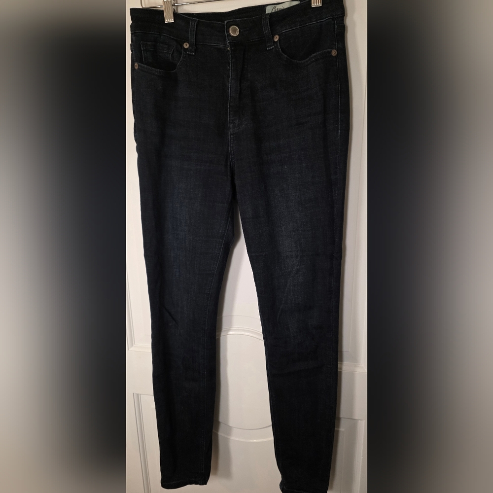 Stitch FIX Cosmic Blue Love Arianna High Rise Skinny Jeans - Dark Wash